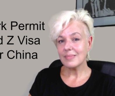 China Work Permit and Z Visa by Anthea Palmer